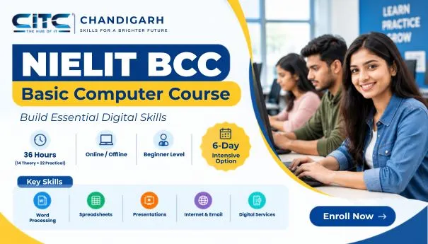 NIELIT BCC-Basic Computer Course