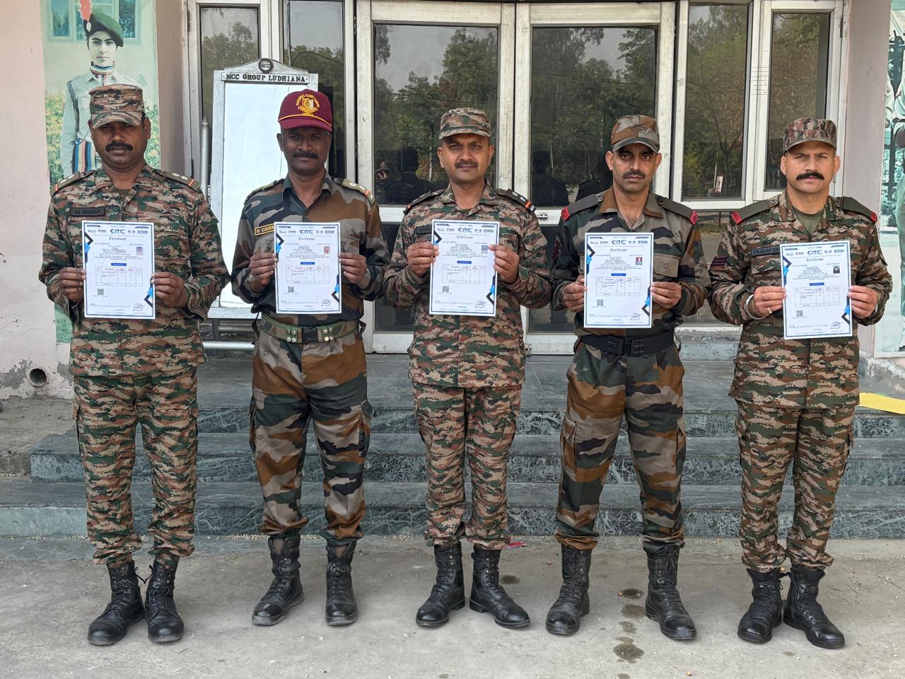 Training at 13 PB Battalion